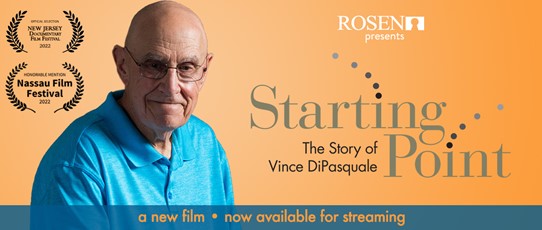 *UPDATE: Experience this Remarkable, AWARD-WINNING Documentary “Starting Point: The Story of Vince DiPasquale” !