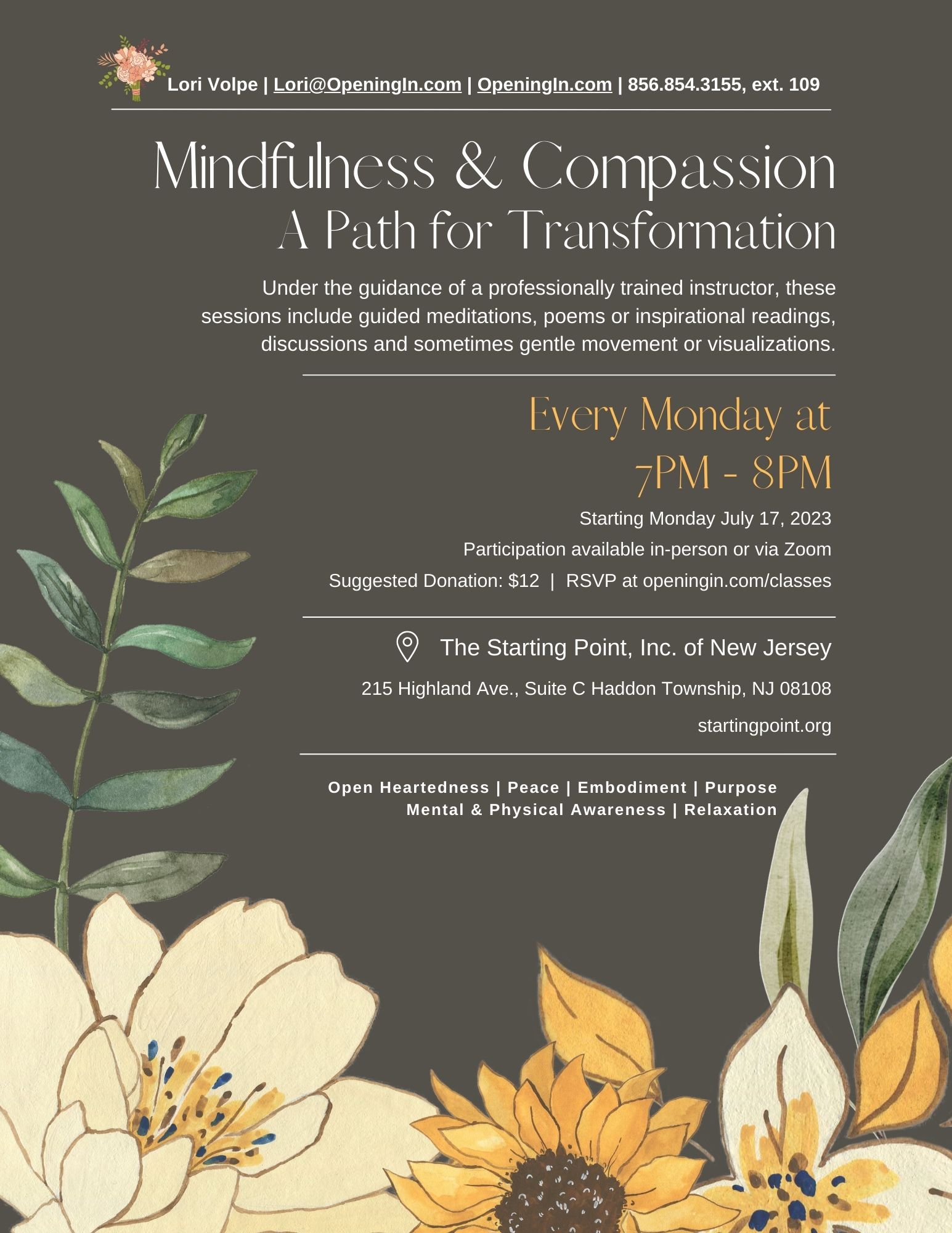 Mindfulness & Compassion